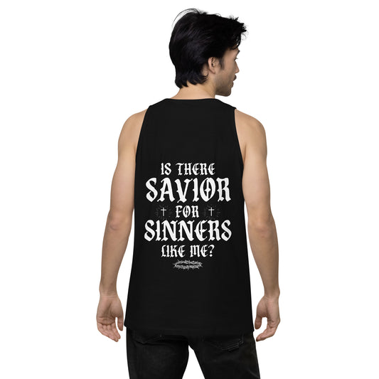 Savior of Sinners Men’s premium tank top