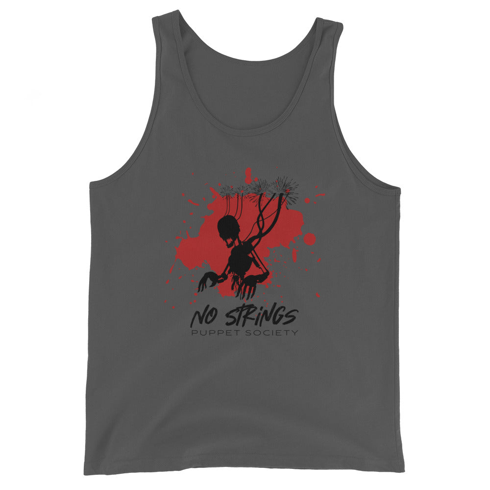 NO STRINGS Puppet Society Unisex Tank Top