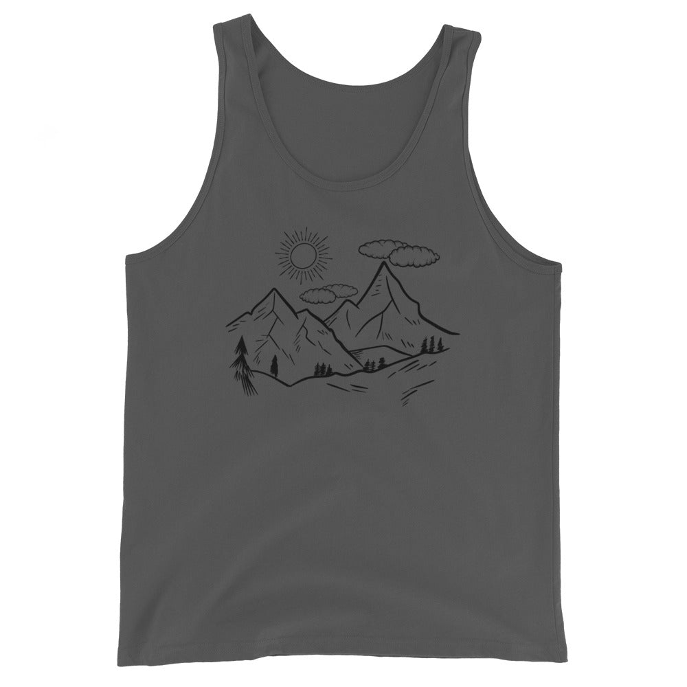 The Great Outdoors Mountain Tops Unisex Tank Top