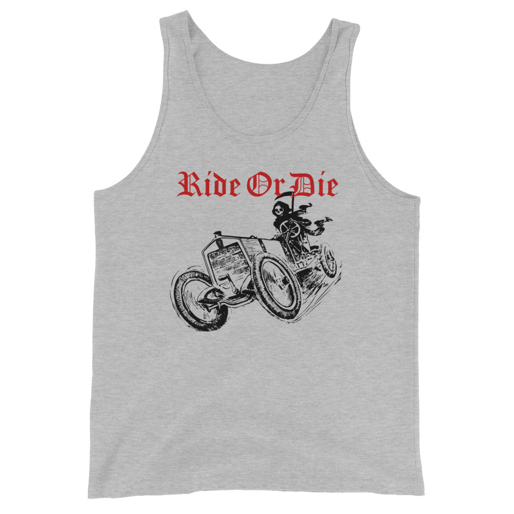 Ride or Die reaper Unisex Tank Top