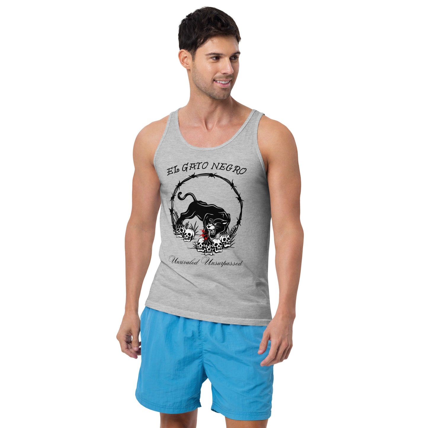 El Gato Negro - Unrivaled Unsurpassed Unisex Tank Top