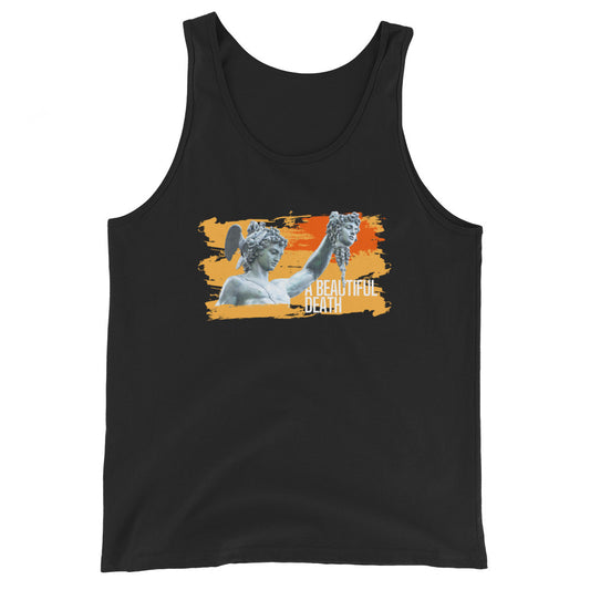 Artwork Painting Beautiful Death Statue Unisex Tank Top