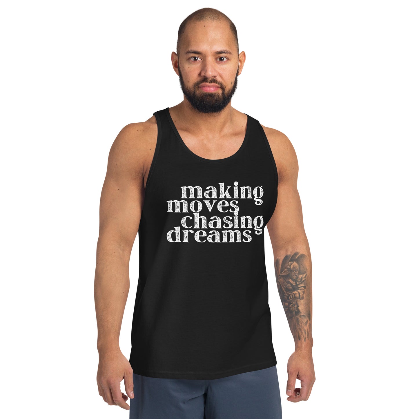 Making Moves Chasing Dreams Unisex Tank Top