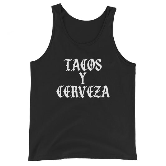 Tacos Y Cerveza Unisex Tank Top