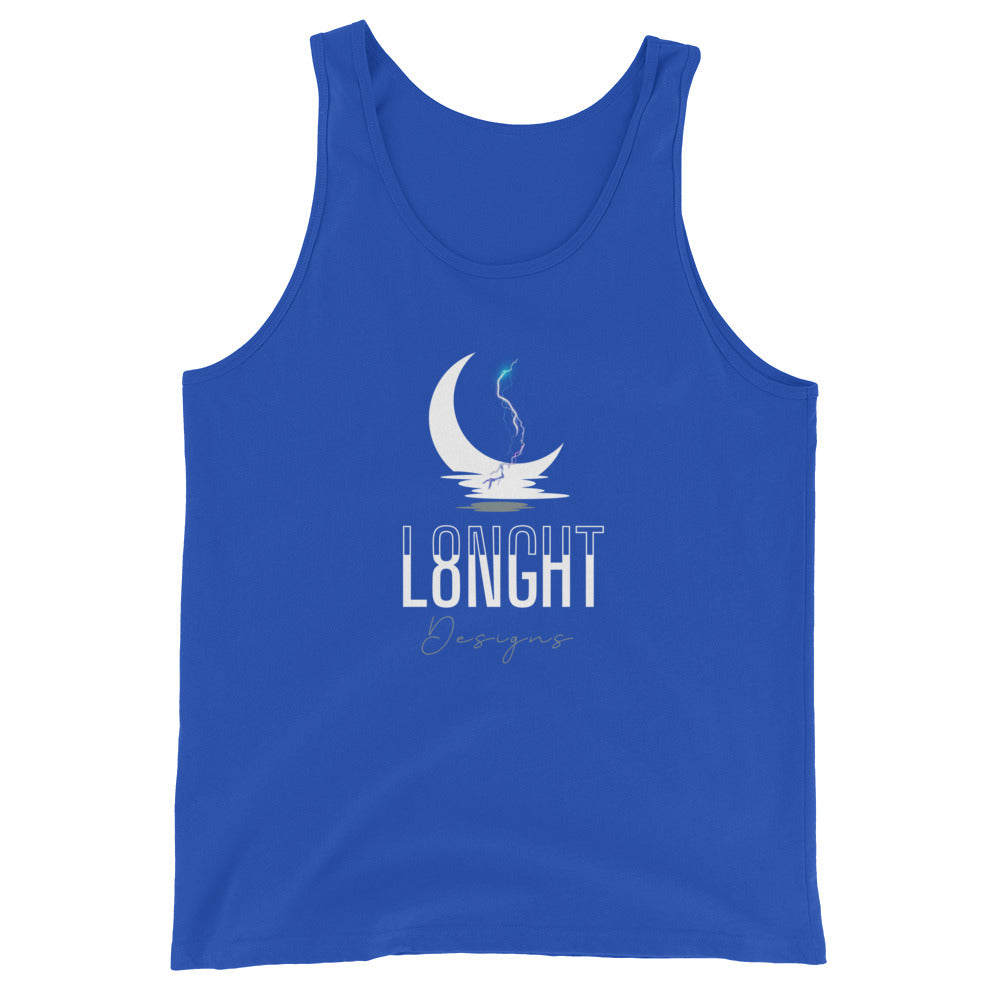 L8NGHT classic logo Unisex Tank Top