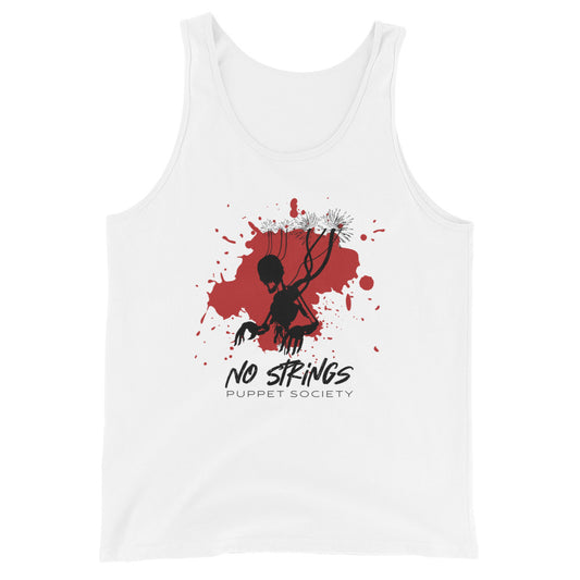 NO STRINGS Puppet Society Unisex Tank Top