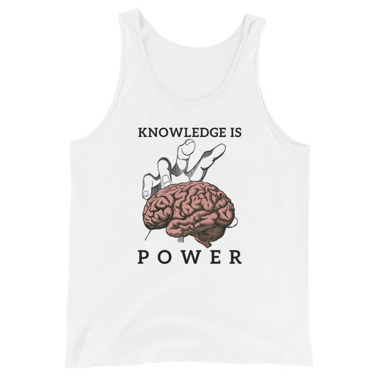 Knowledge is POWER Unisex Tank Top