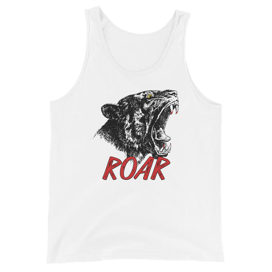 Panther Roar - King of the jungle Unisex Tank Top