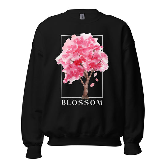 Blossom watercolor tree Unisex Sweatshirt