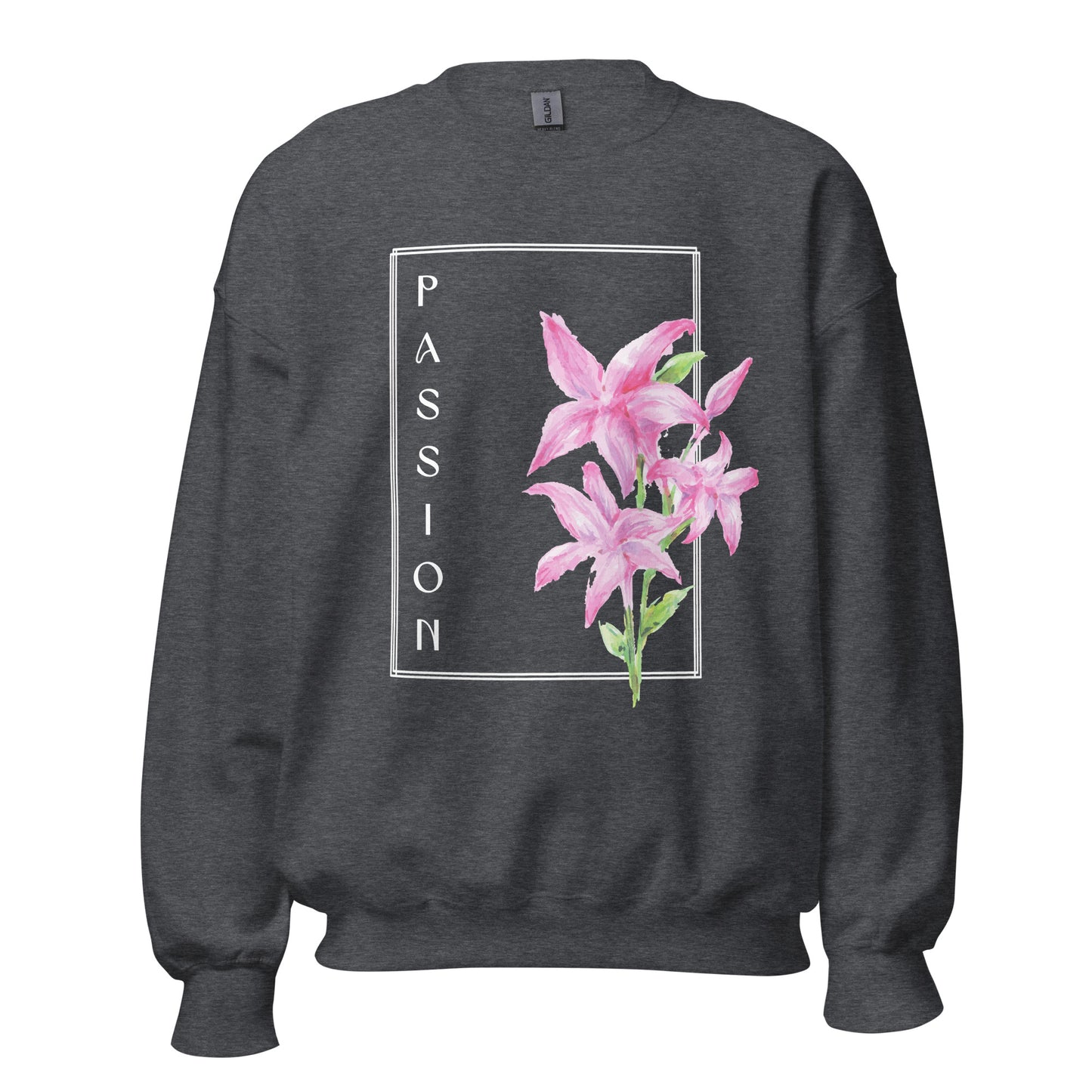 Passion watercolor lily Unisex Sweatshirt