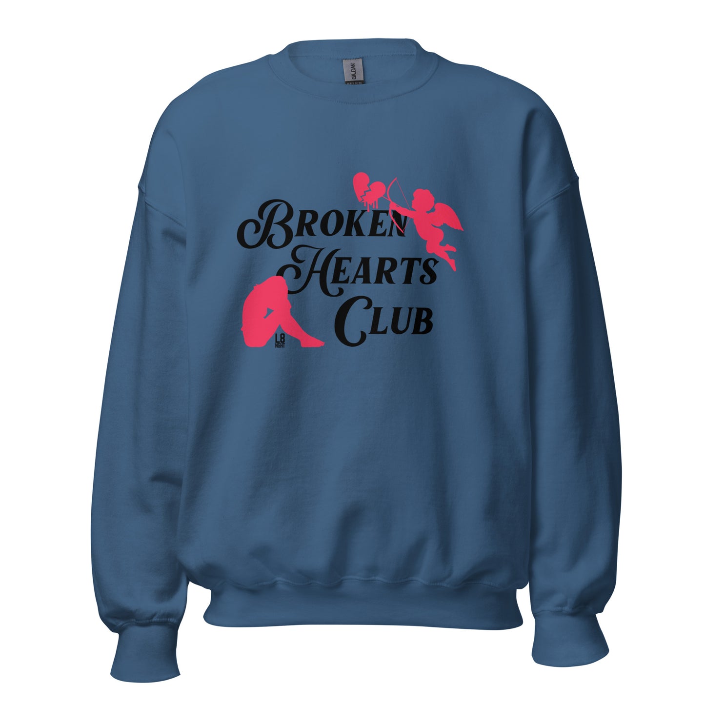 Cupid's Broken Hearts Club Unisex Sweatshirt