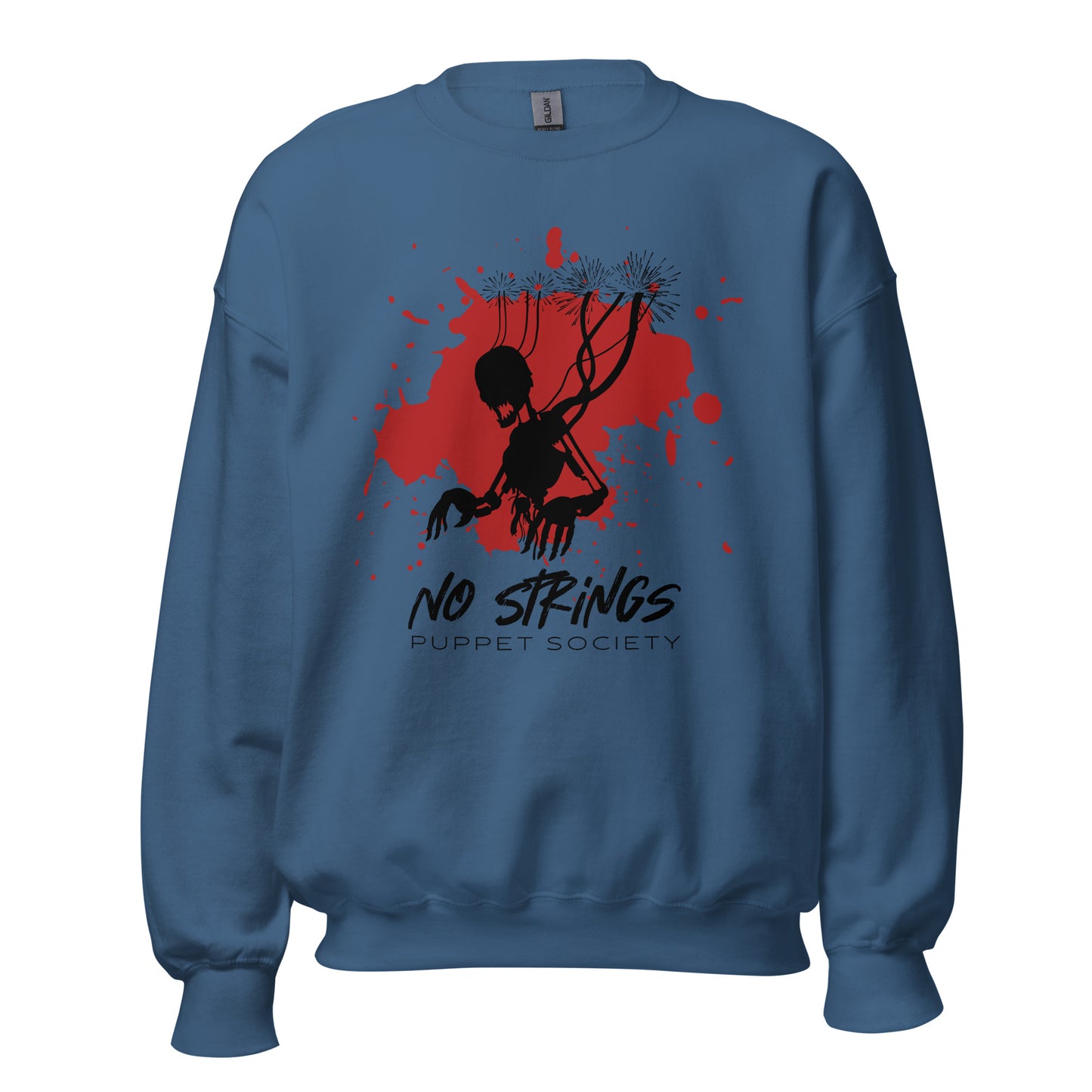 NO STRINGS Puppet Society Unisex Sweatshirt
