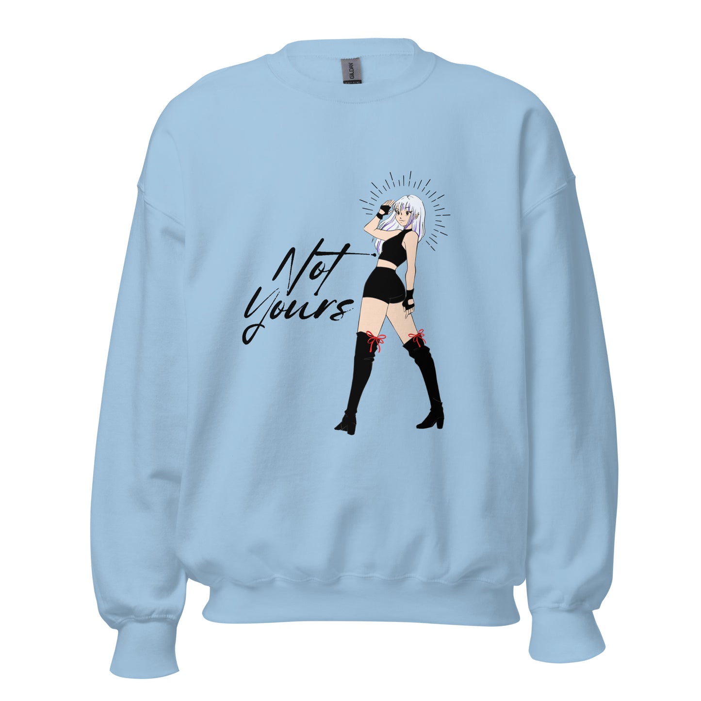 NOT Yours Japanese Anime Girl Unisex Sweatshirt