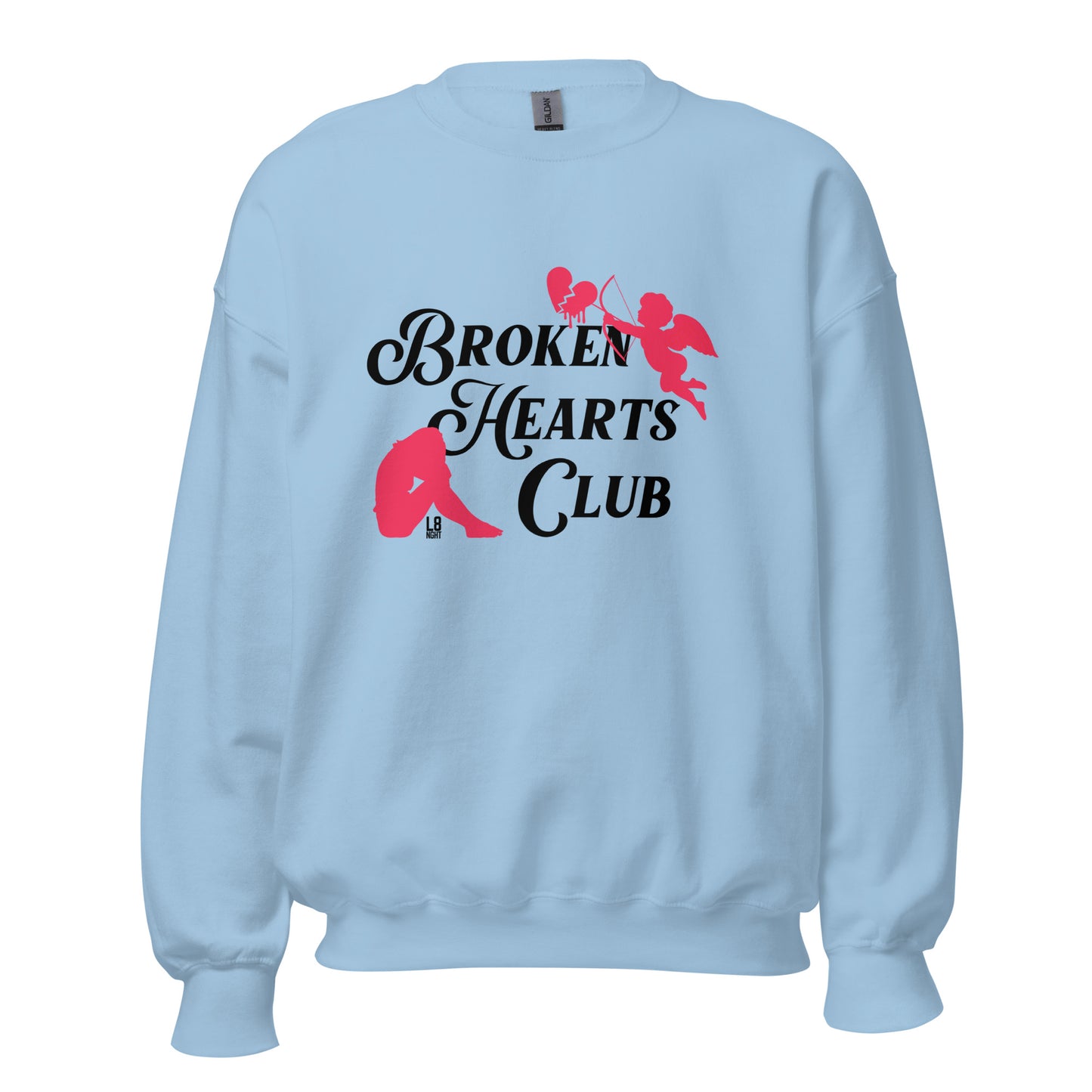 Cupid's Broken Hearts Club Unisex Sweatshirt