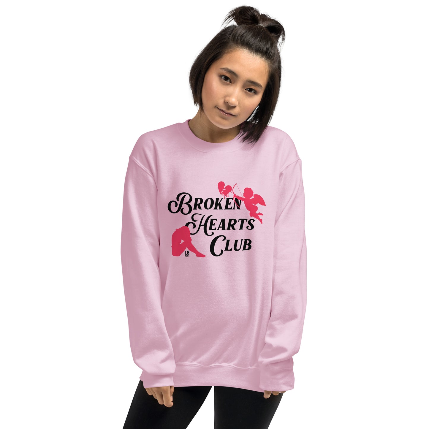 Cupid's Broken Hearts Club Unisex Sweatshirt