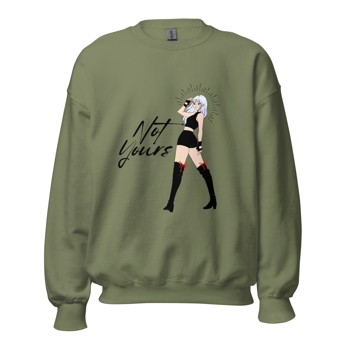 NOT Yours Japanese Anime Girl Unisex Sweatshirt