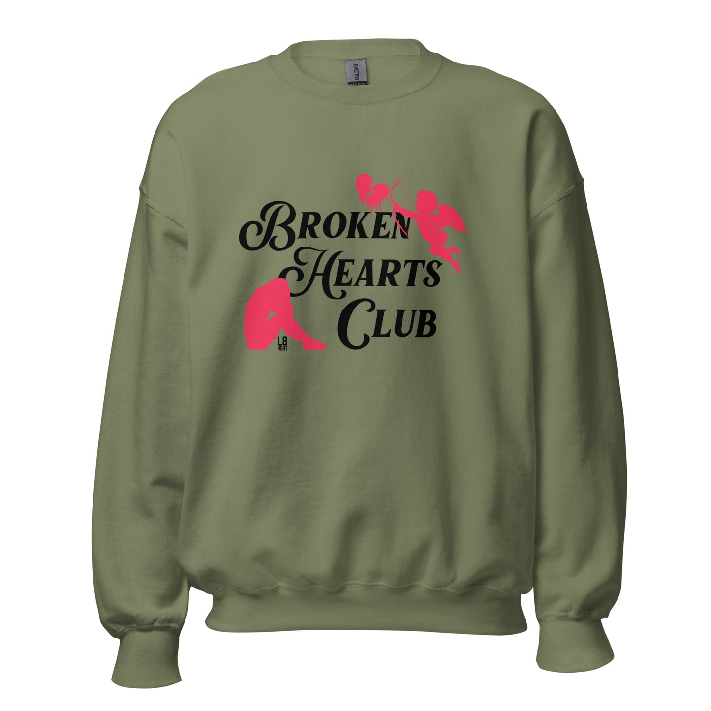 Cupid's Broken Hearts Club Unisex Sweatshirt