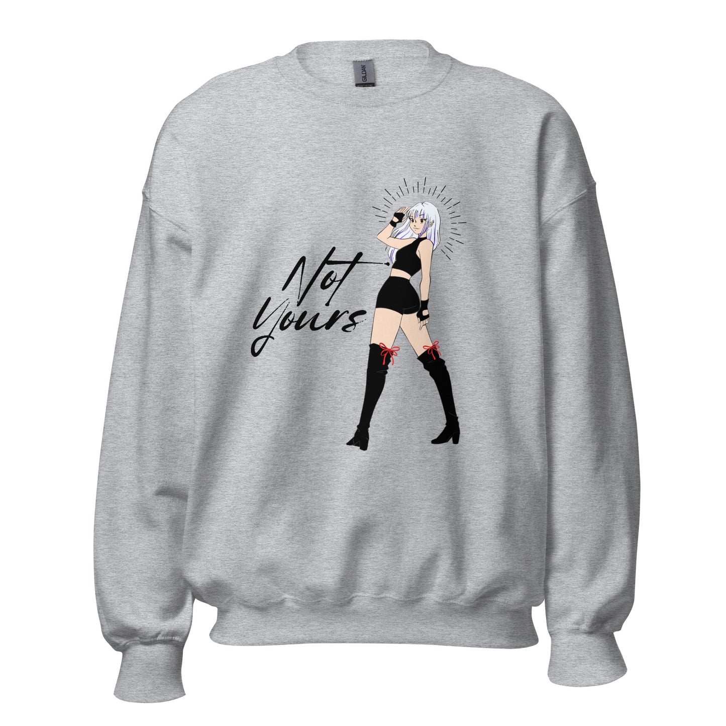 NOT Yours Japanese Anime Girl Unisex Sweatshirt