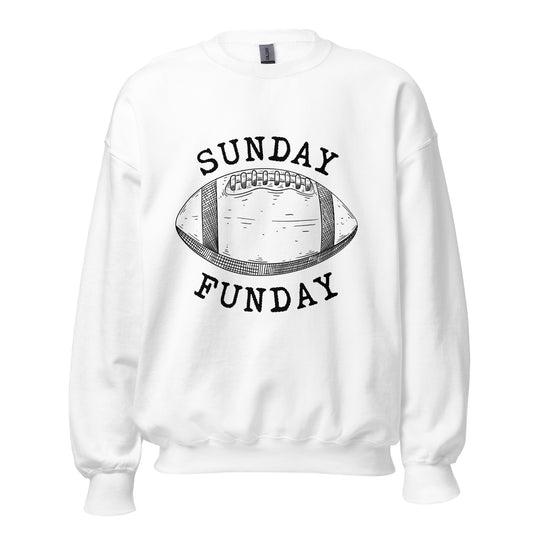 Sunday Funday football Unisex Sweatshirt