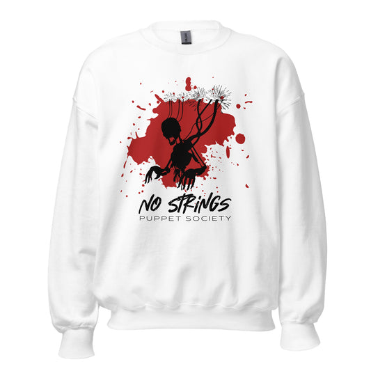 NO STRINGS Puppet Society Unisex Sweatshirt