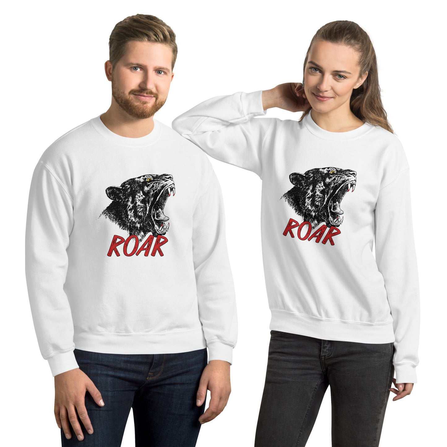 Panther Roar - King of the jungle Unisex Sweatshirt