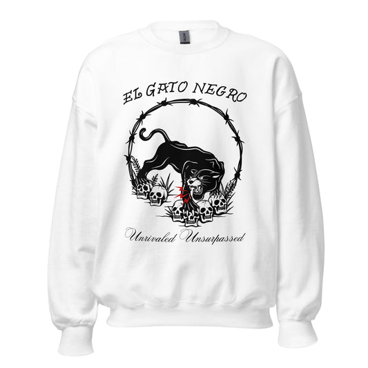 El Gato Negro - Unrivaled Unsurpassed Unisex Sweatshirt