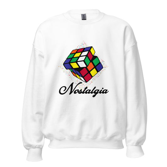 Nostalgia Rubik's Cube Unisex Sweatshirt