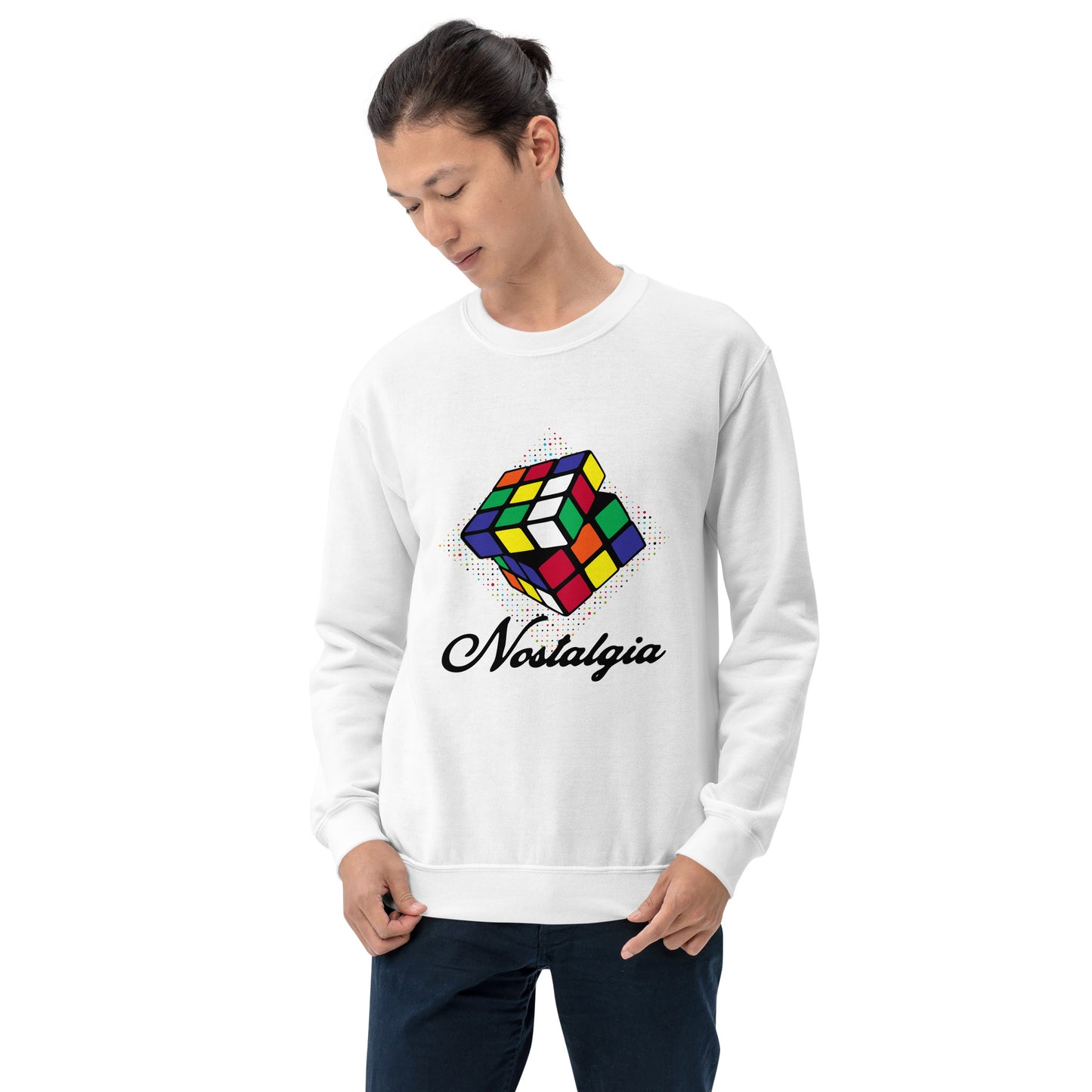 Nostalgia Rubik's Cube Unisex Sweatshirt