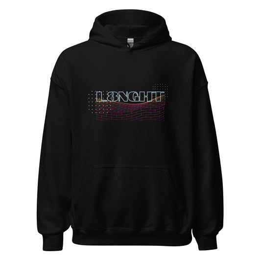 L8NGHT retro logo Unisex Hoodie