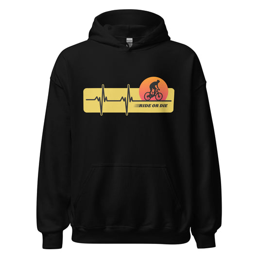 RIDE OR DIE cycling Unisex Hoodie