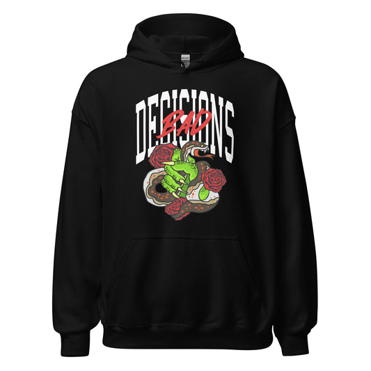 BAD Decisions traditional tattoo Unisex Hoodie