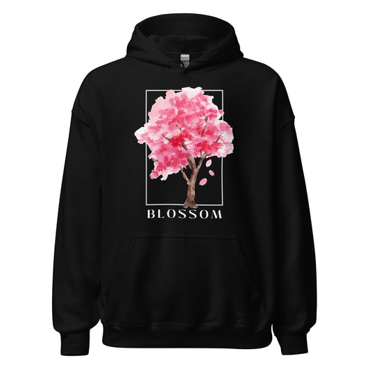 Blossom watercolor tree Unisex Hoodie