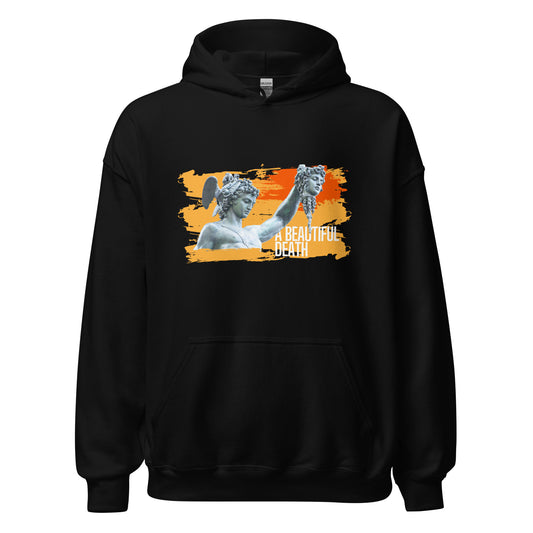 Artwork Painting Beautiful Death Statue Unisex Hoodie