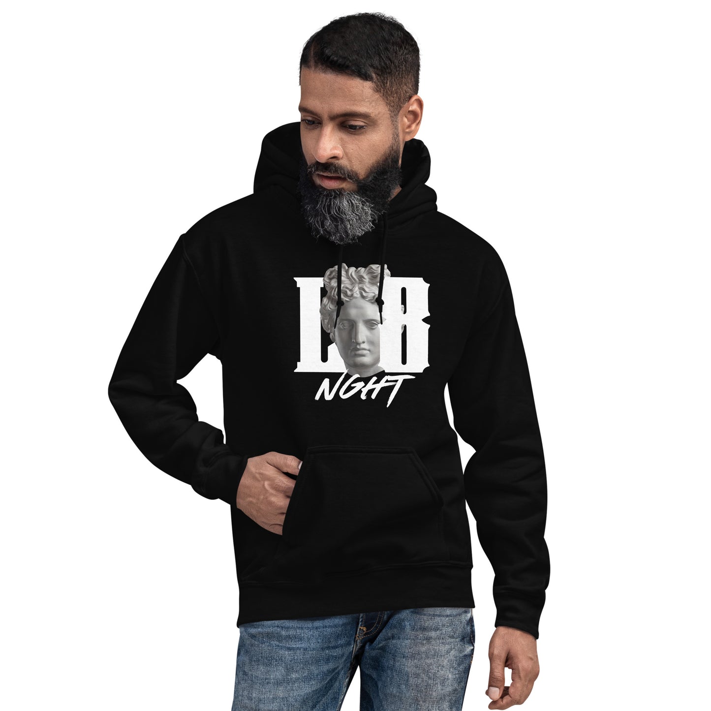 L8NGHT Designs large renaissance logo Unisex Hoodie