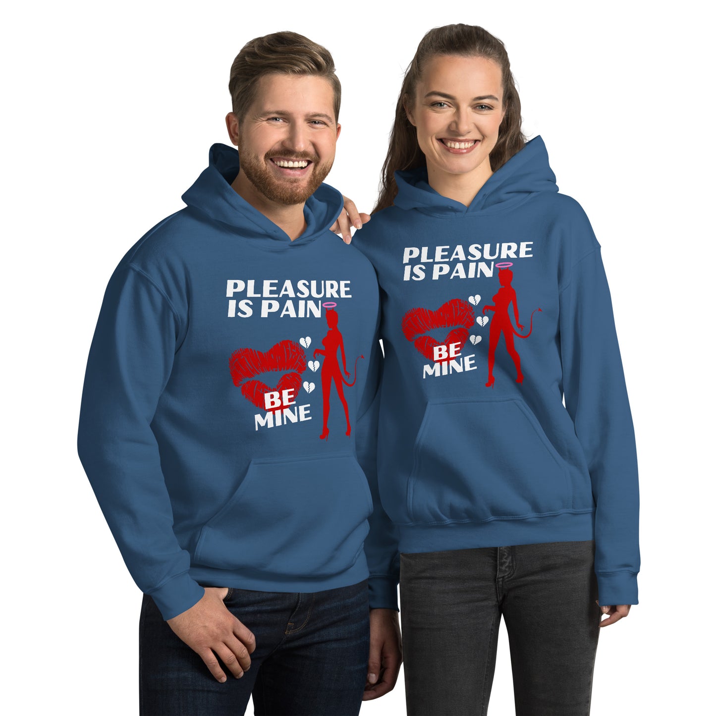 Pleasure Is Pain - BE MINE Unisex Hoodie