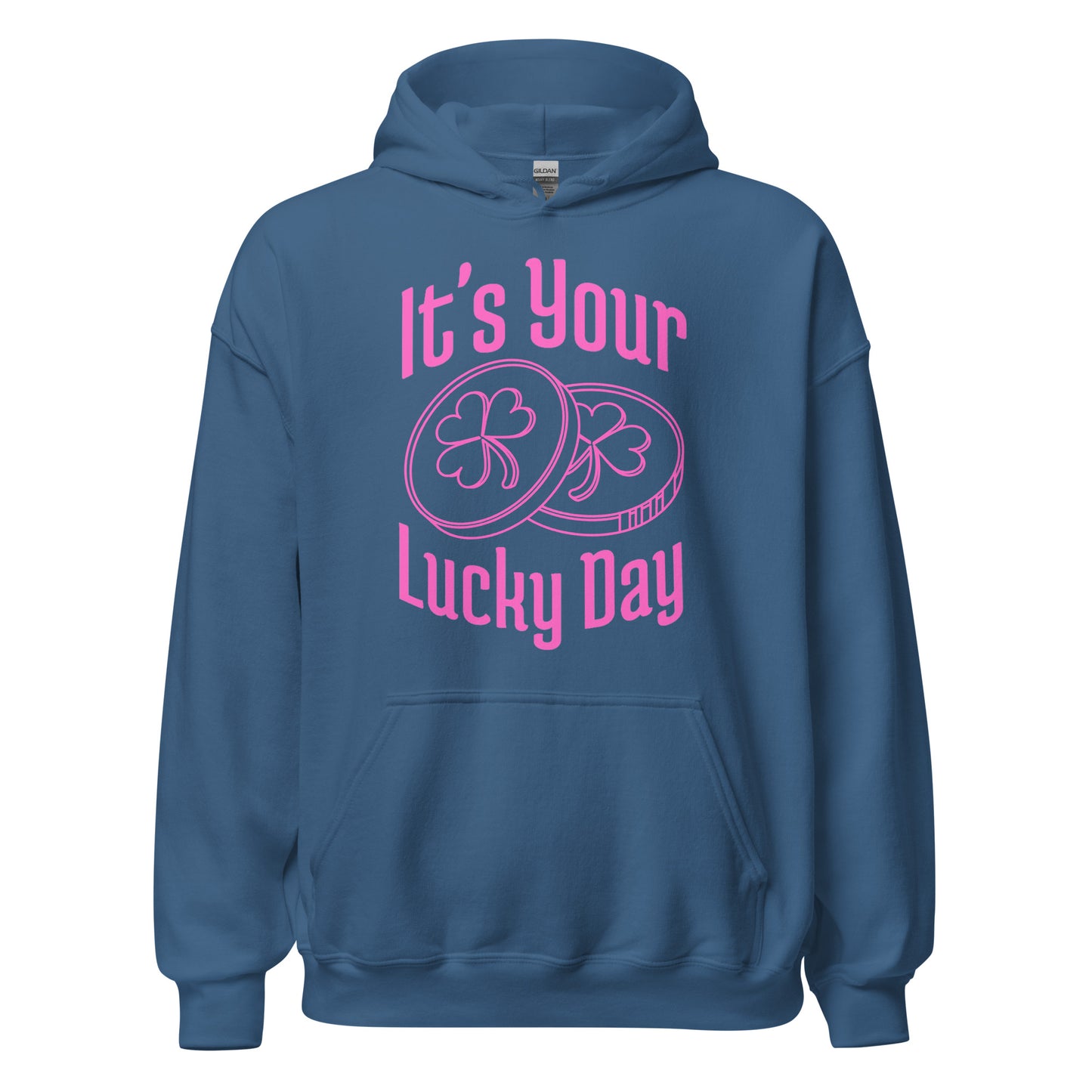 It's your LUCKY DAY poker chips Unisex Hoodie