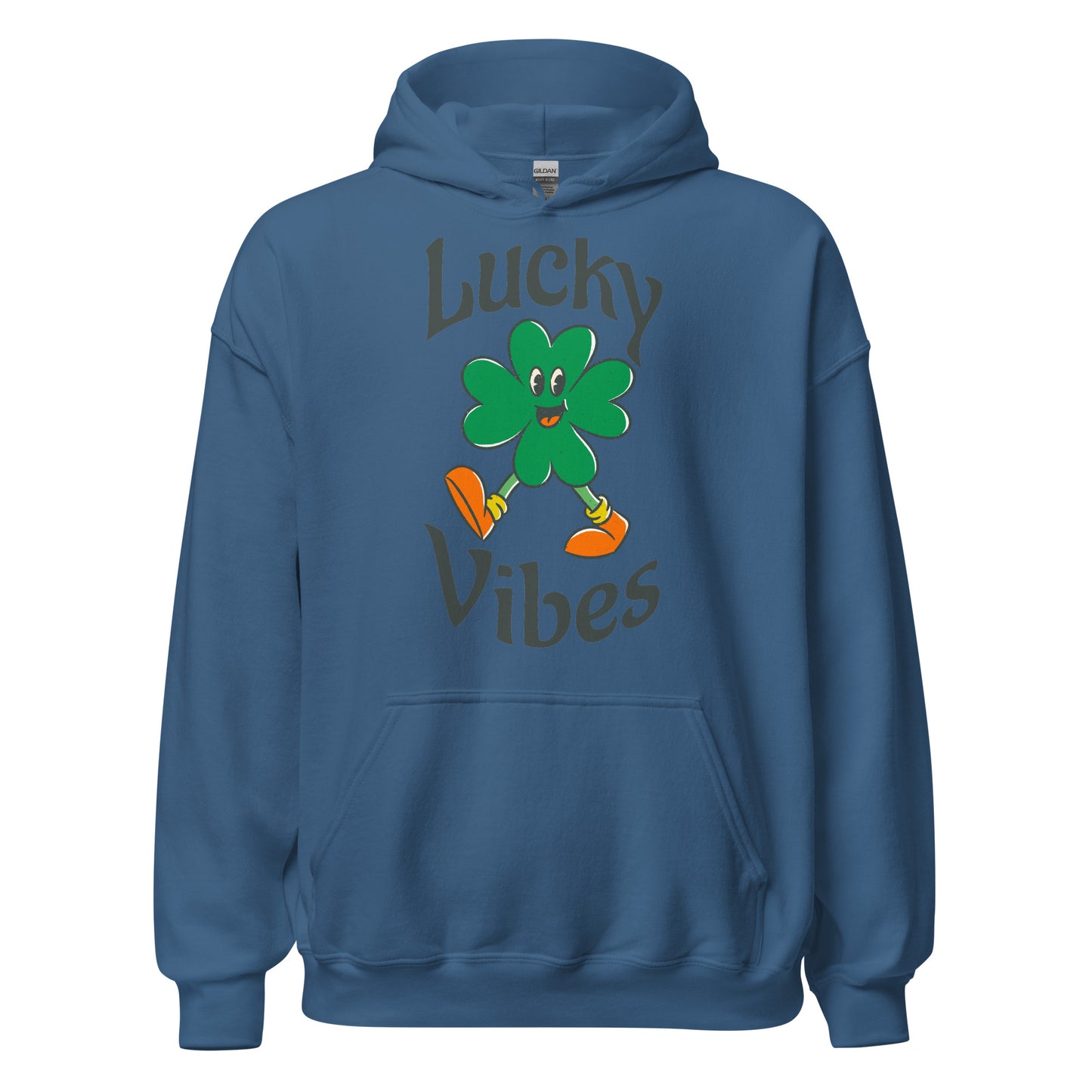 Lucky Vibes Clover Unisex Hoodie