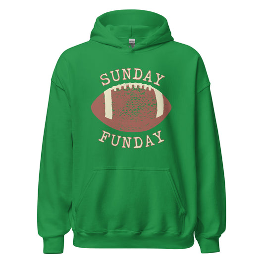 Sunday Funday football Unisex Hoodie
