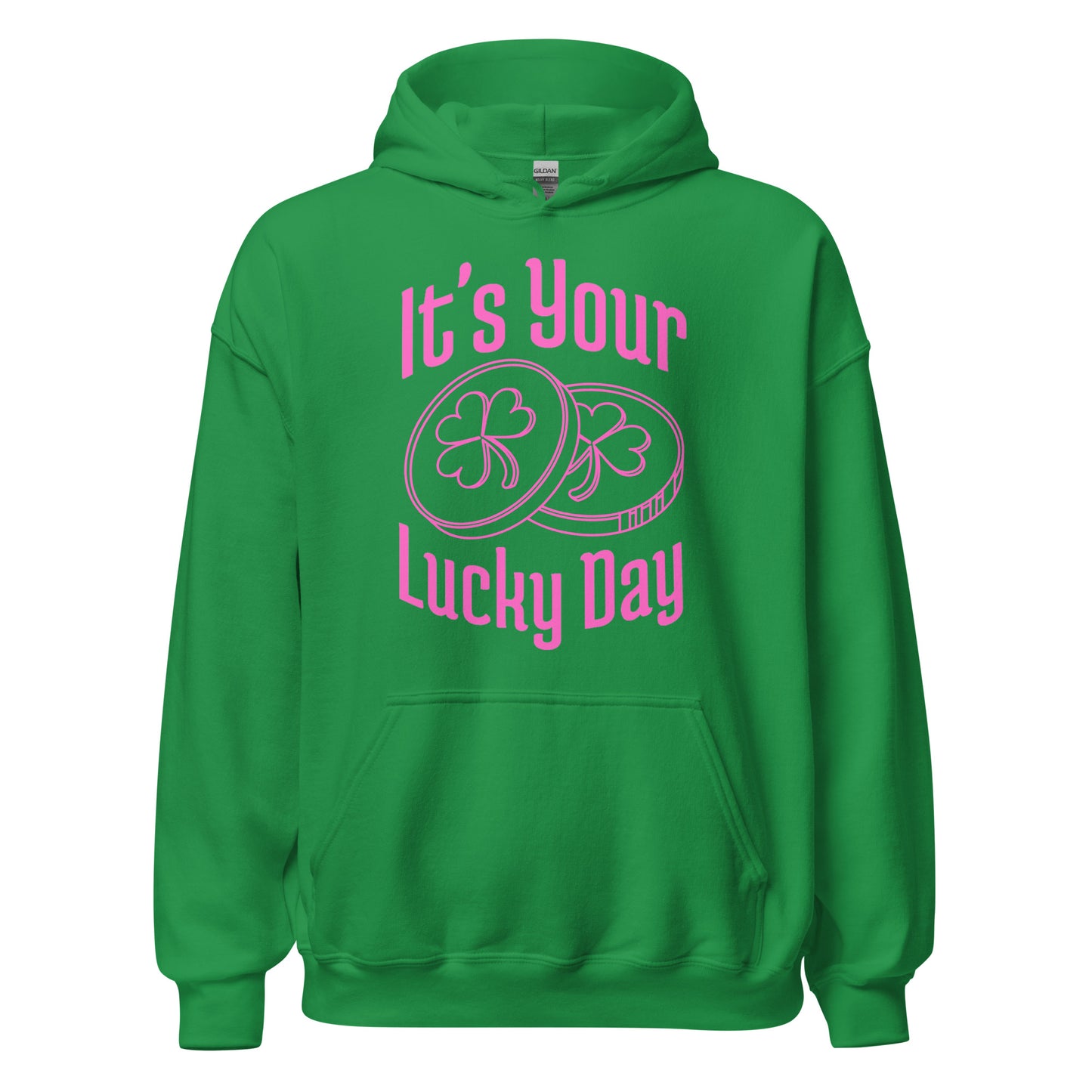 It's your LUCKY DAY poker chips Unisex Hoodie