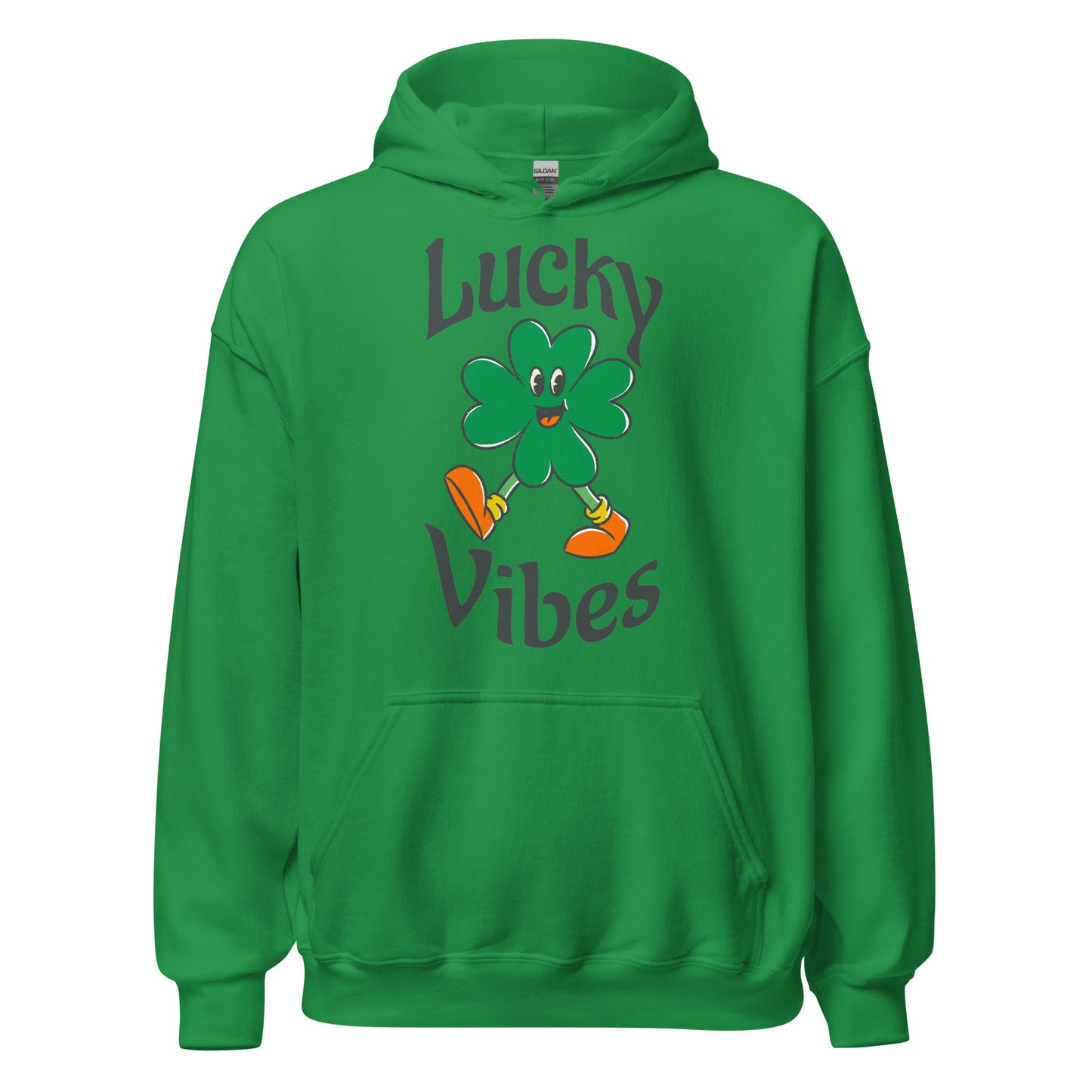 Lucky Vibes Clover Unisex Hoodie