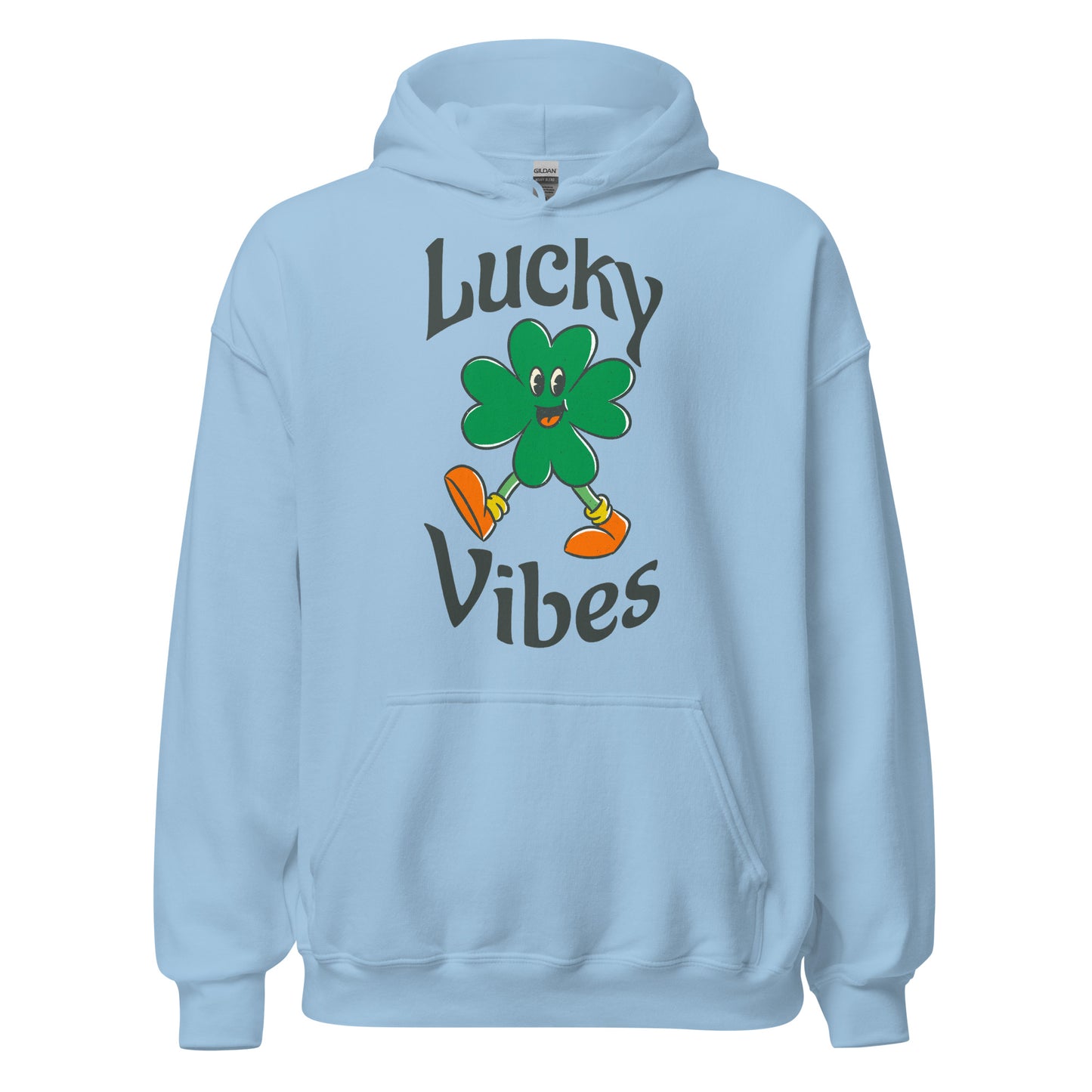 Lucky Vibes Clover Unisex Hoodie