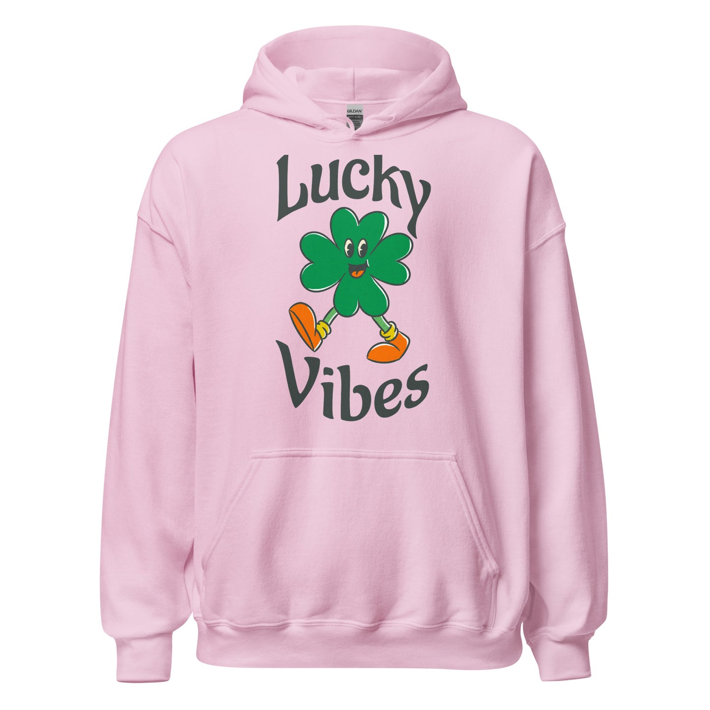 Lucky Vibes Clover Unisex Hoodie