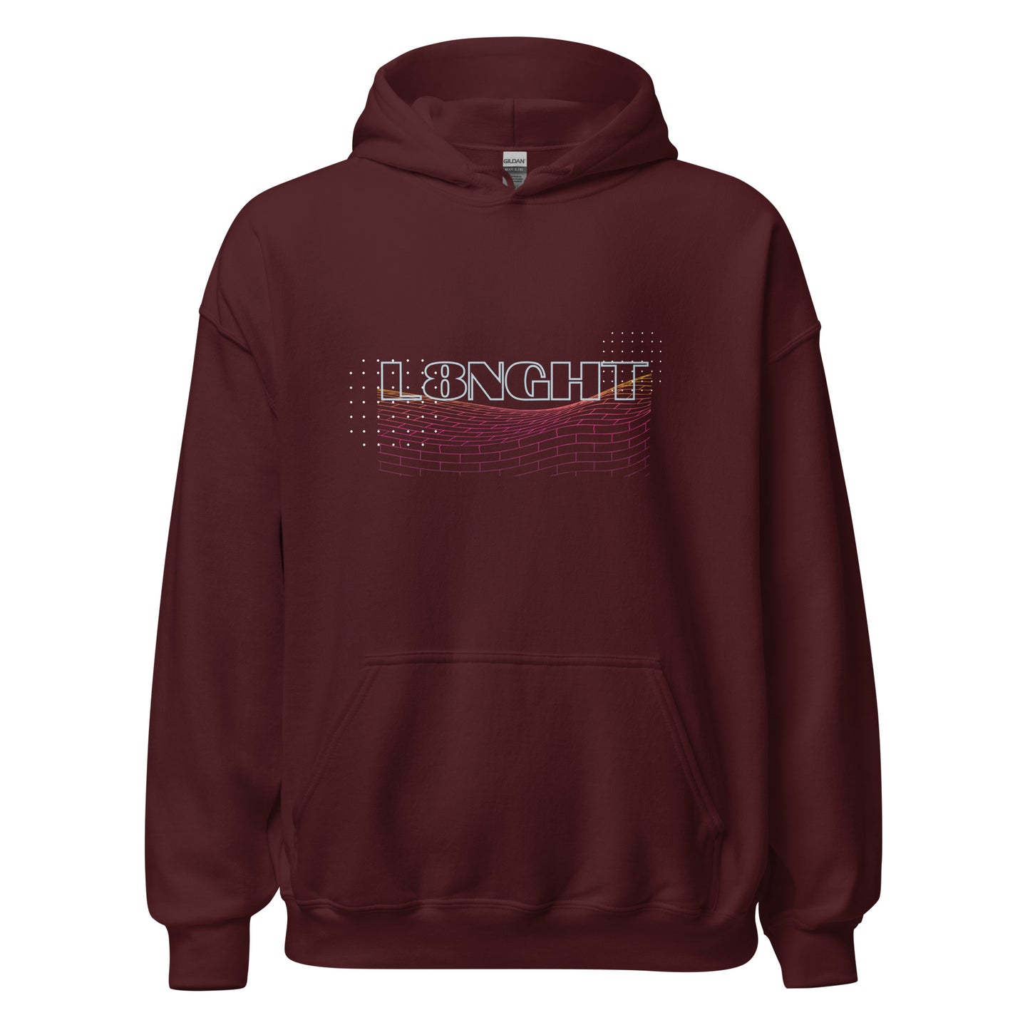 L8NGHT retro logo Unisex Hoodie