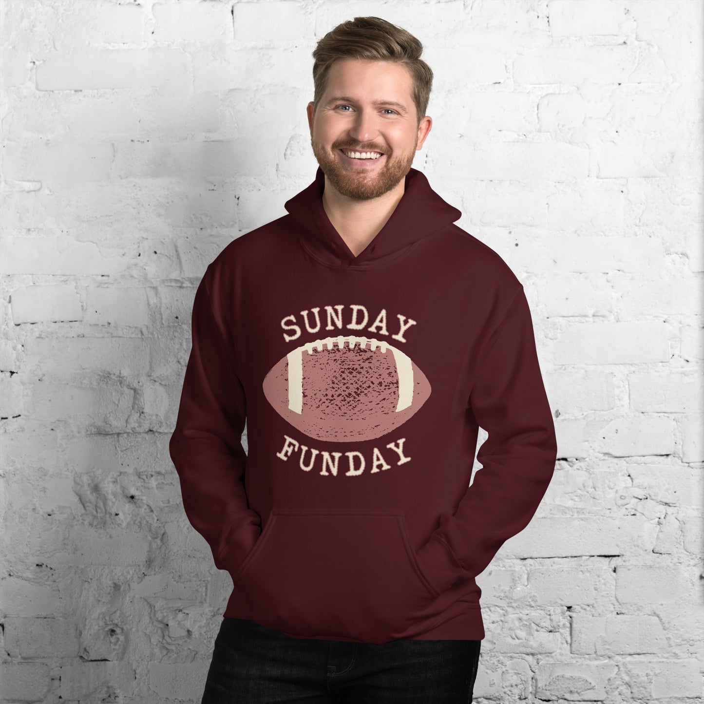 Sunday Funday football Unisex Hoodie