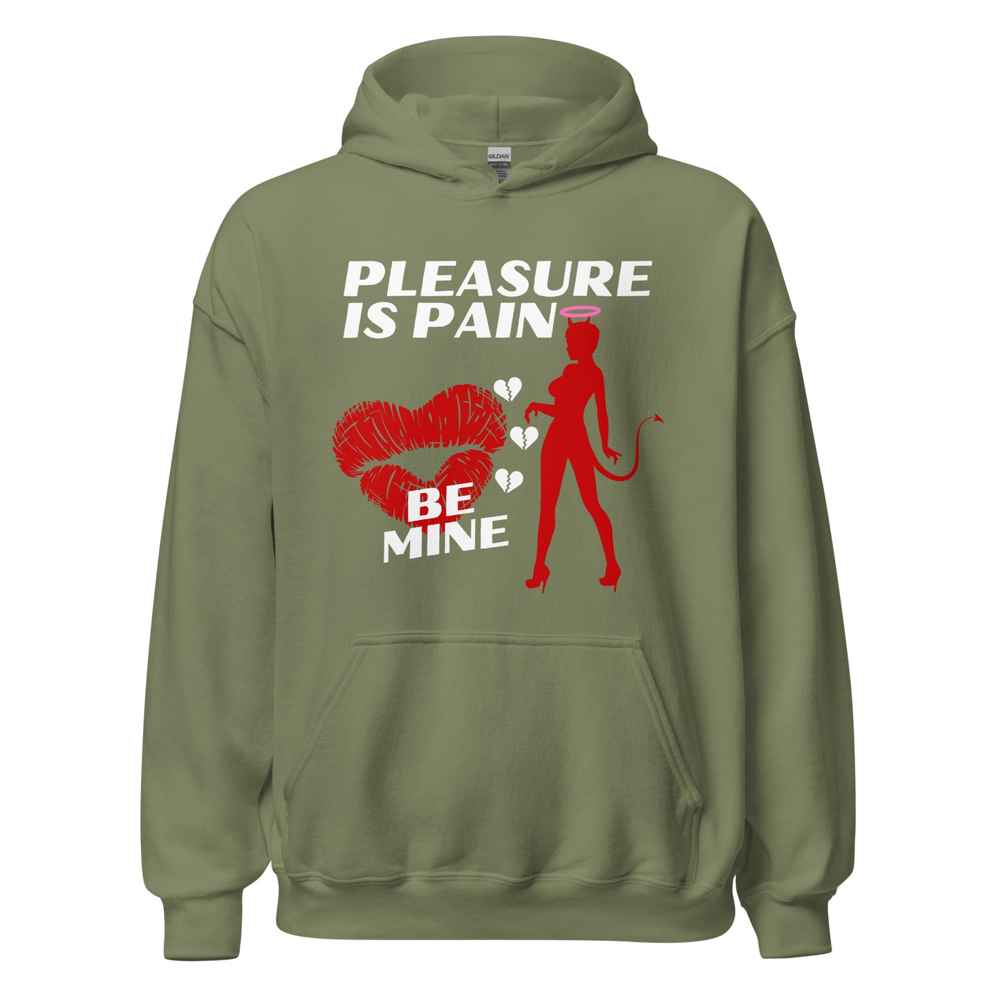 Pleasure Is Pain - BE MINE Unisex Hoodie