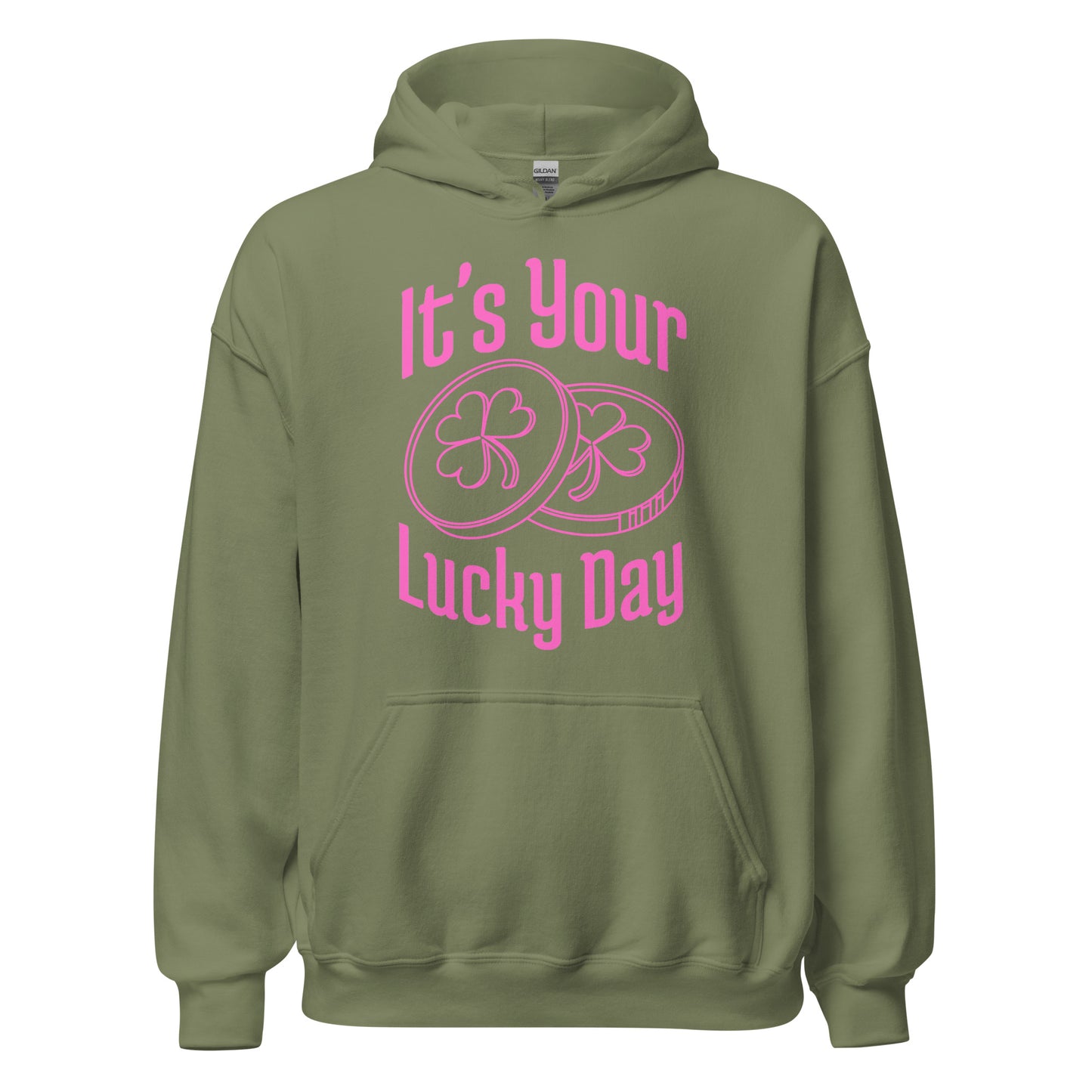 It's your LUCKY DAY poker chips Unisex Hoodie
