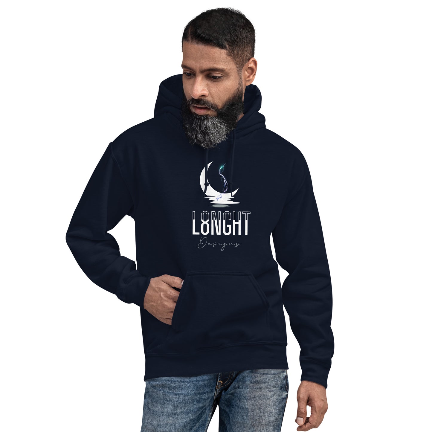 L8NGHT classic logo Unisex Hoodie