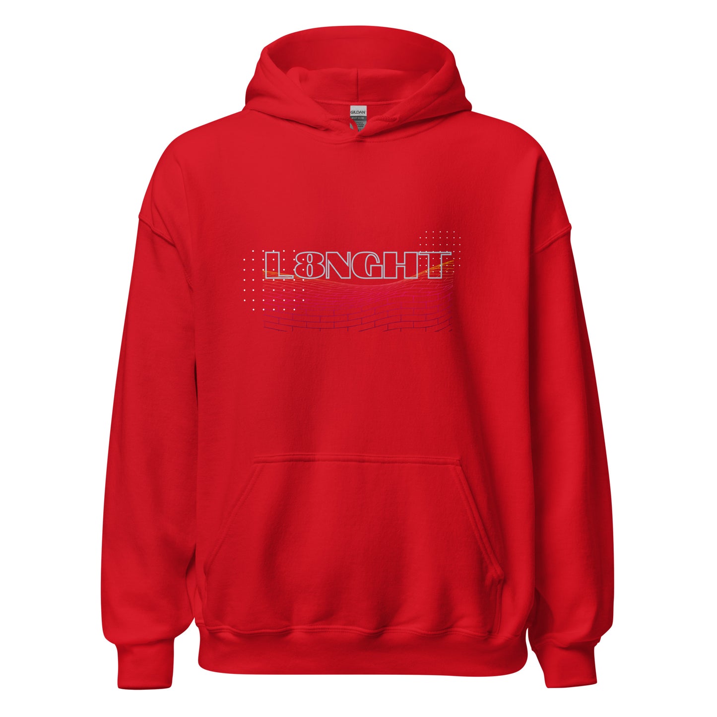 L8NGHT retro logo Unisex Hoodie