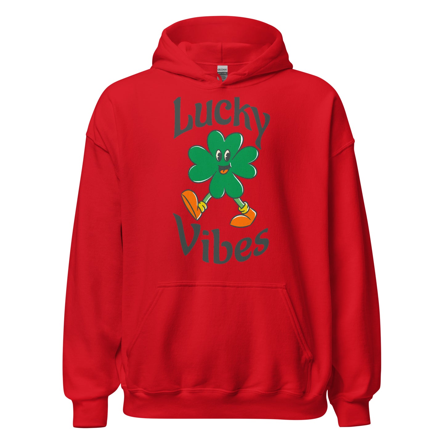 Lucky Vibes Clover Unisex Hoodie
