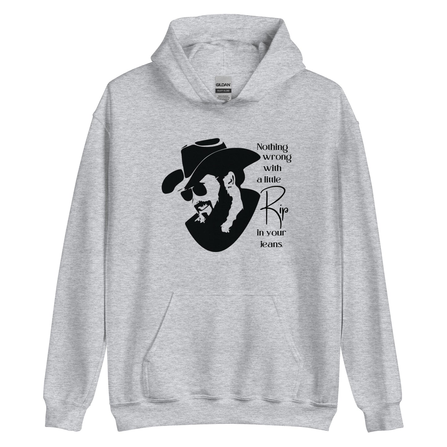 A little Rip in your jeans Unisex Hoodie